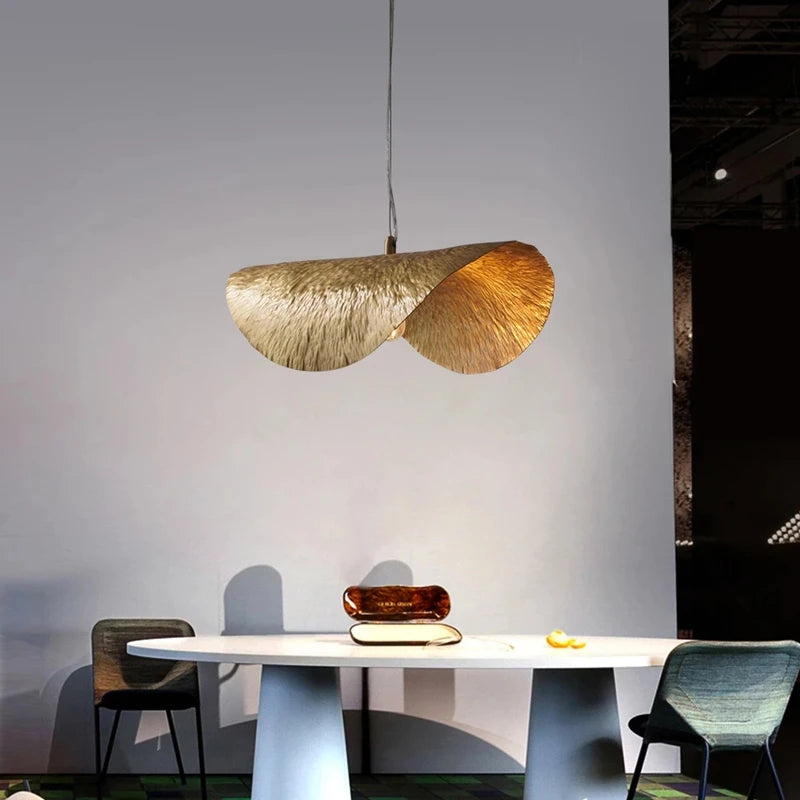 suspension en cuivre créative pour décoration intérieure design - vue 5 sur 7