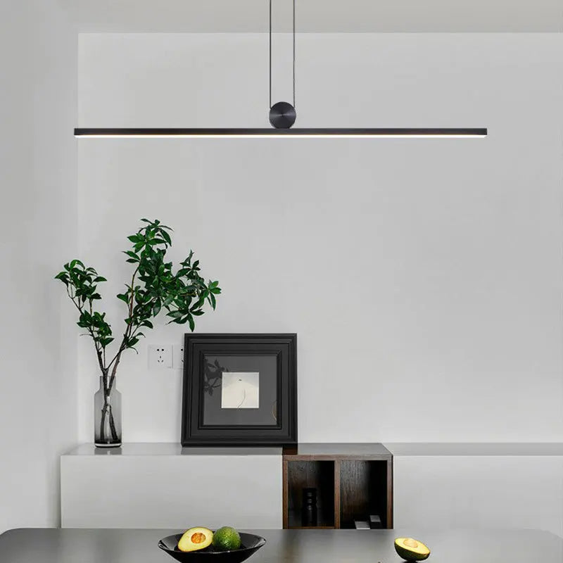 Minimalistischer LED-Kronleuchter für moderne Wohnraumdekoration - vue 3 sur 14