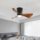plafonnier ventilateur à conversion de fréquence style nordique simple