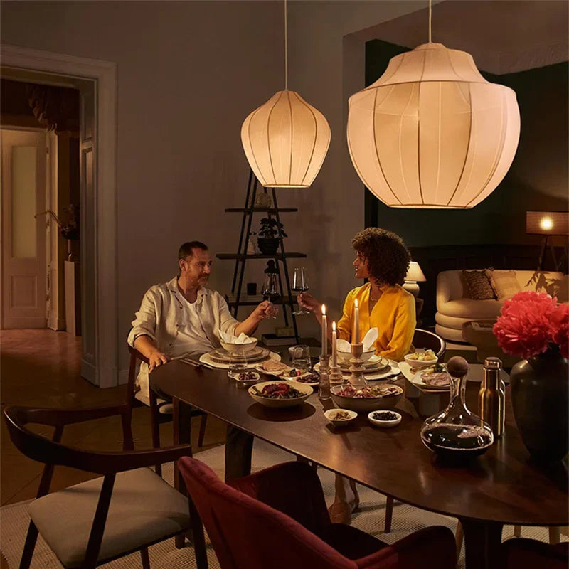 lustre led style nordique pour décoration maison - vue 4 sur 8