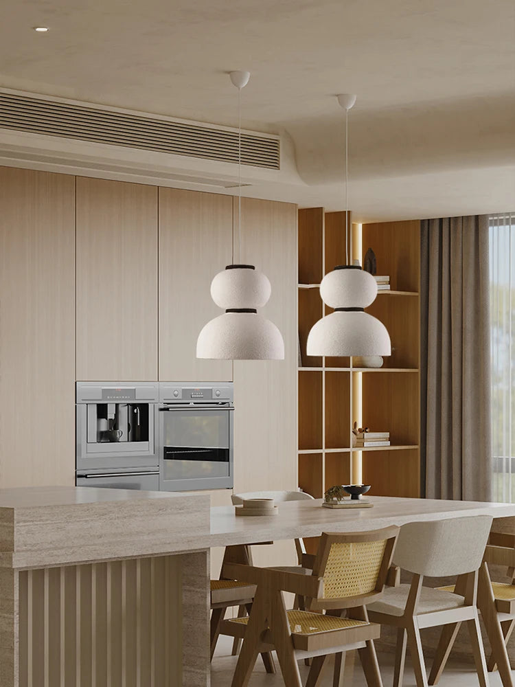 lustre japonais style silencieux luminaire danmark noguchi ball restaurant - vue 3 sur 7