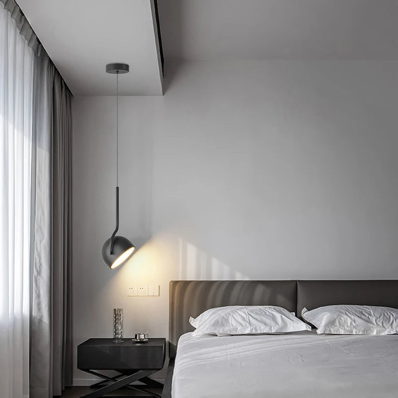 lustres modernes led suspendus pour bar et loft - vue 5 sur 10