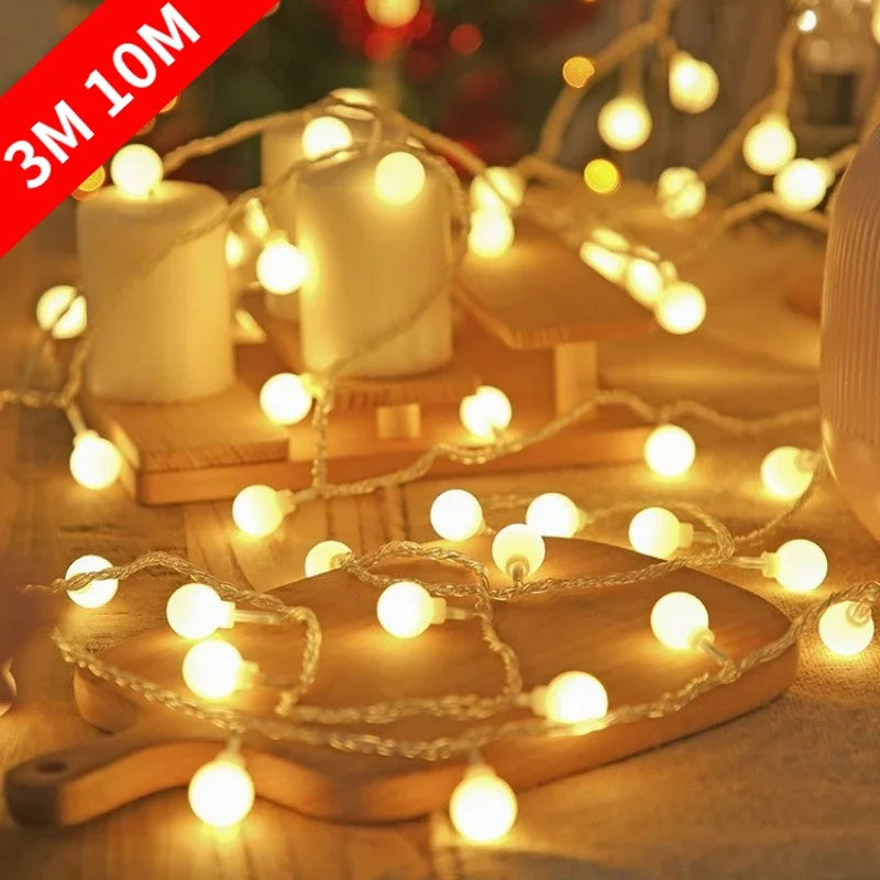 guirlande lumineuse led pour décoration intérieure et extérieure - vue 2 sur 15