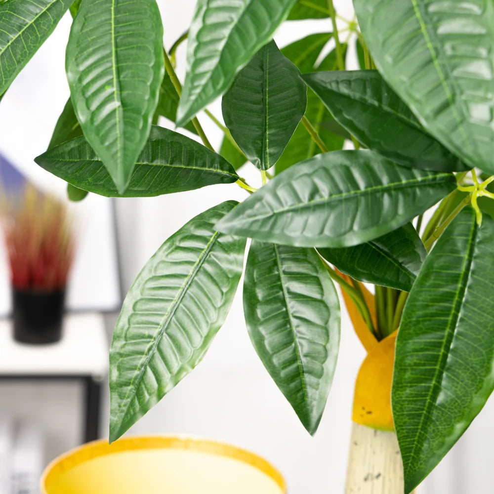 plantes artificielles grandes faux arbre monstera décoration verte intérieure extérieur - vue 4 sur 7