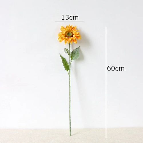 tournesol artificiel bouquet décoration mariage fête maison plantes