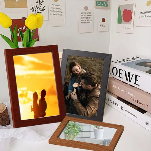 Free customized photo printing and frame, high-end solid wood frame production, customized gift for friends, family photo group - vue 4 sur 12