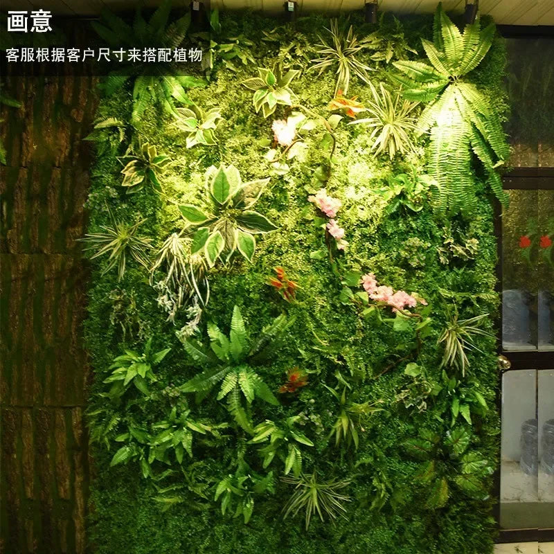 décoration végétale murale verte pour intérieur élégant - vue 18 sur 25