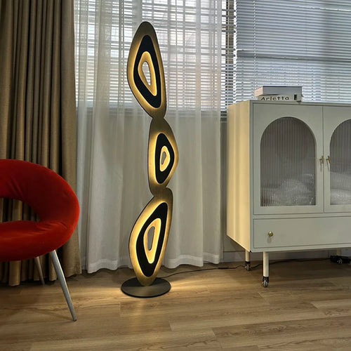 lampadaire led moderne design créatif art luminaires - vue 6 sur 5