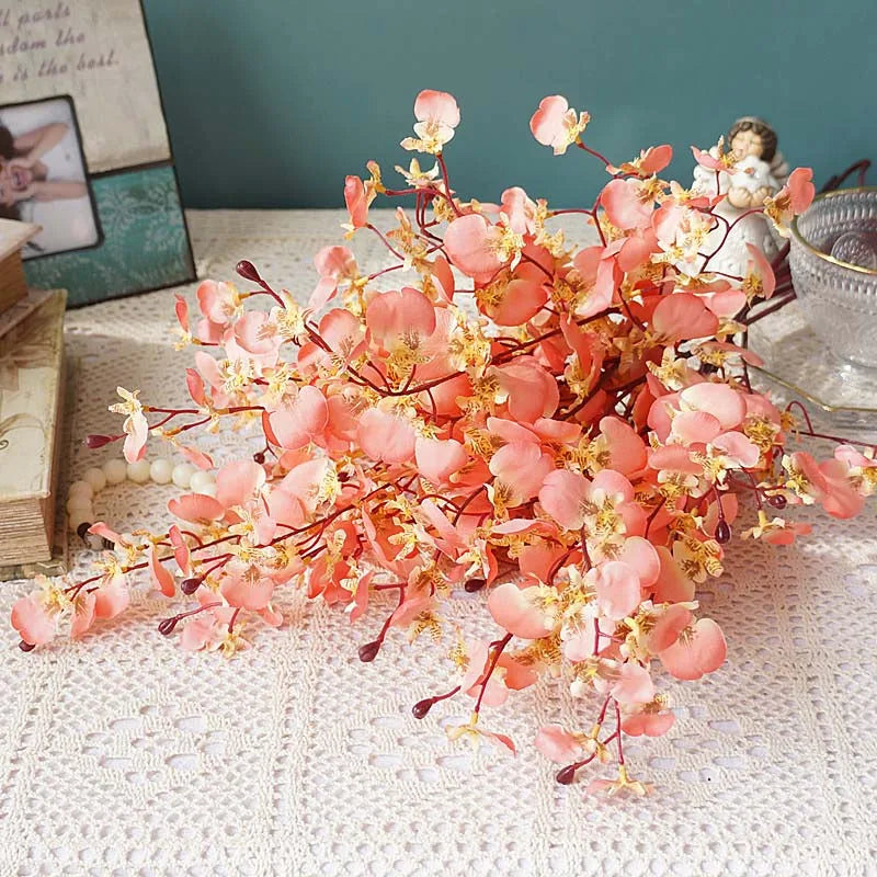 décoration orchidée papillon artificielle pour mariage et occasions festives - vue 7 sur 14
