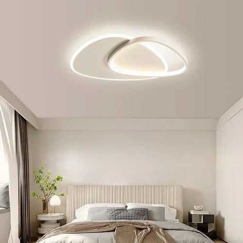 Moderner und eleganter LED-Deckenleuchte für die Innendekoration - vue 4 sur 10
