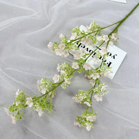 branches de gypsophile artificielles en soie pour décoration intérieure