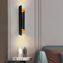 applique murale art déco en acier inoxydable pour escaliers allée