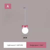 lustre romantique moderne simple pour chambre d'enfant princesse