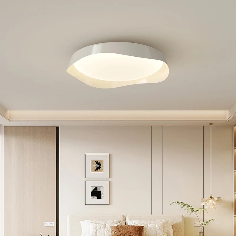 plafonnier LED style wabi-sabi rétro haut de gamme créatif - vue 7 sur 9