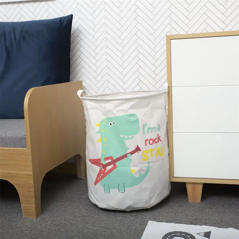 paniers à linge imperméables style nordique moderne grande capacité pliable - vue 8 sur 11