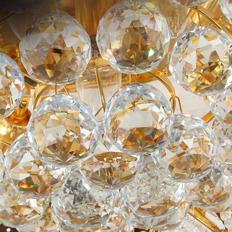 lustre en cristal moderne pour intérieur design et élégant - vue 3 sur 6