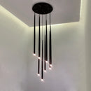 lustre longue ligne luxe pour éclairage intérieur et décoration