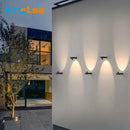 applique murale led extérieure moderne pour jardin et escalier