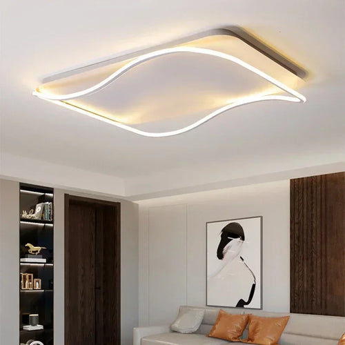 Moderner LED-Deckenleuchte für dekorative Innenbeleuchtung - vue 4 sur 19
