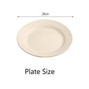 assiettes nordiques polypropylène légères ecologiques cuisine sûres