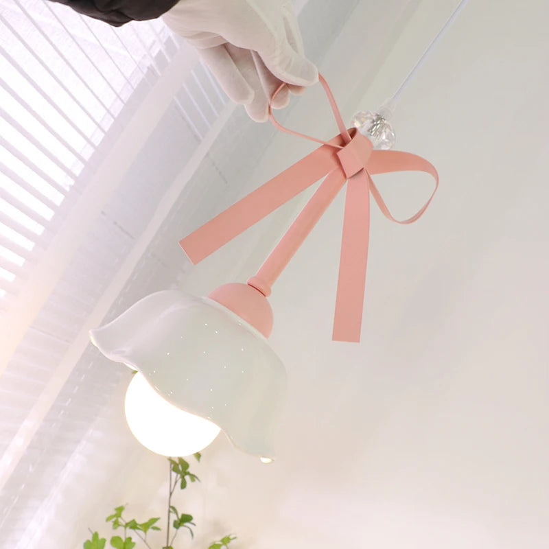 suspension décorative pour enfants en verre et céramique - vue 6 sur 10