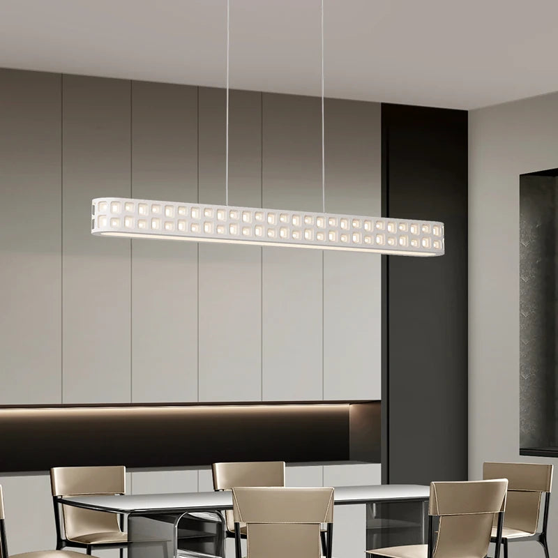 lustre led creux à spectre complet pour éclairage intérieur protecteur des yeux - vue 6 sur 7