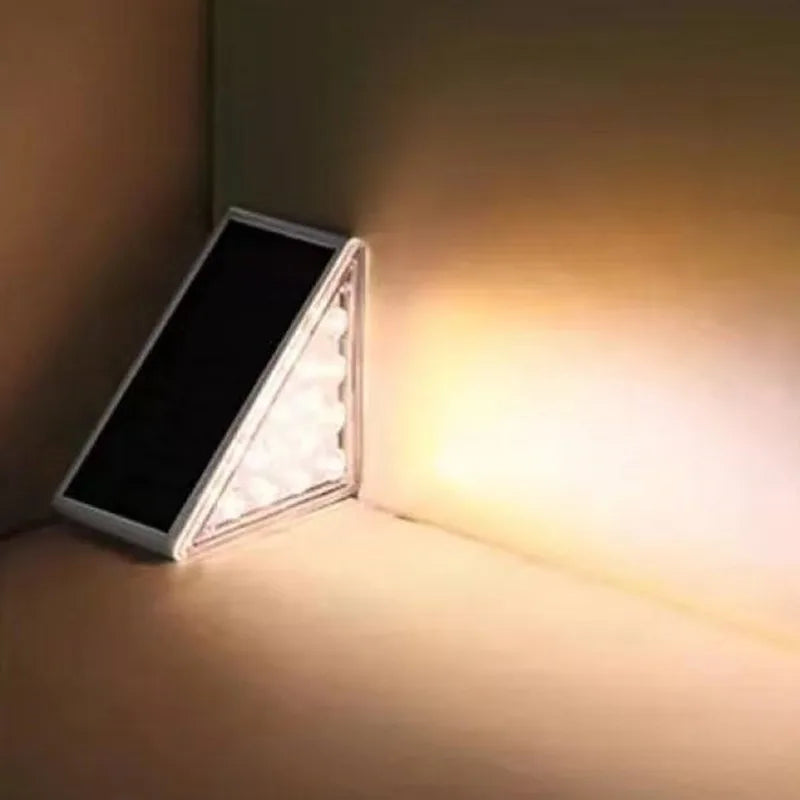 lampe solaire extérieure étanche led pour jardin parc escalier - vue 5 sur 8