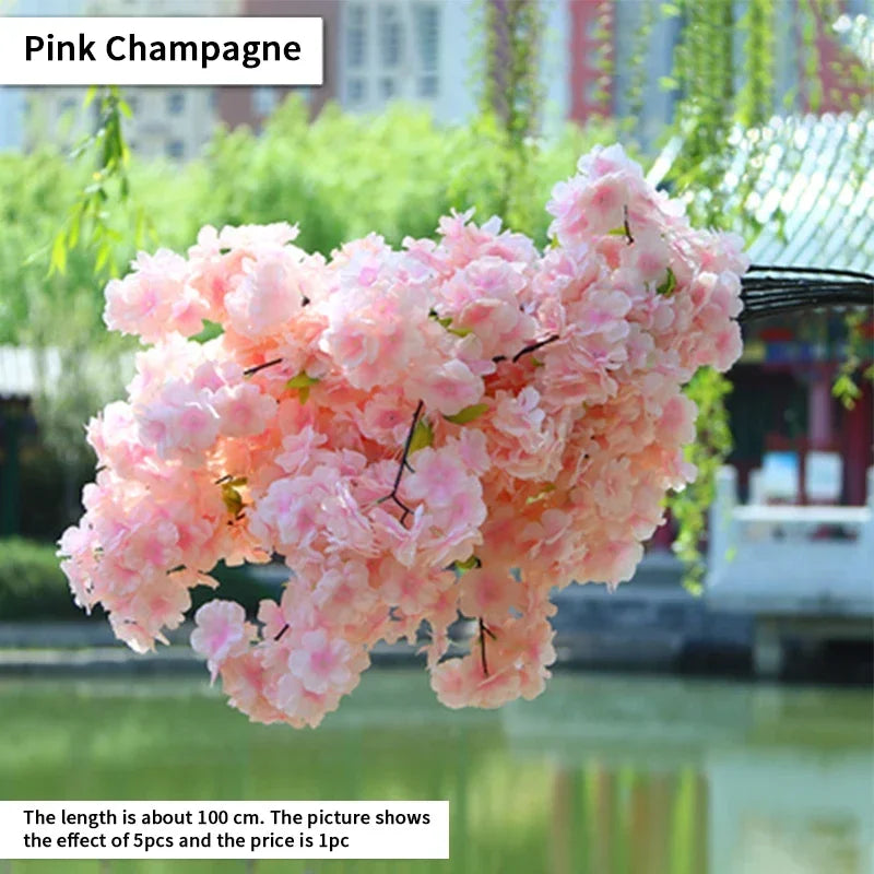 fleur de cerisier artificielle pour décoration et bricolage - vue 14 sur 27