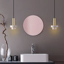 Suspension Lustre nordique Simple moderne luxe marbre Restaurant couloir allée café balcon bar chevet lampe décorative