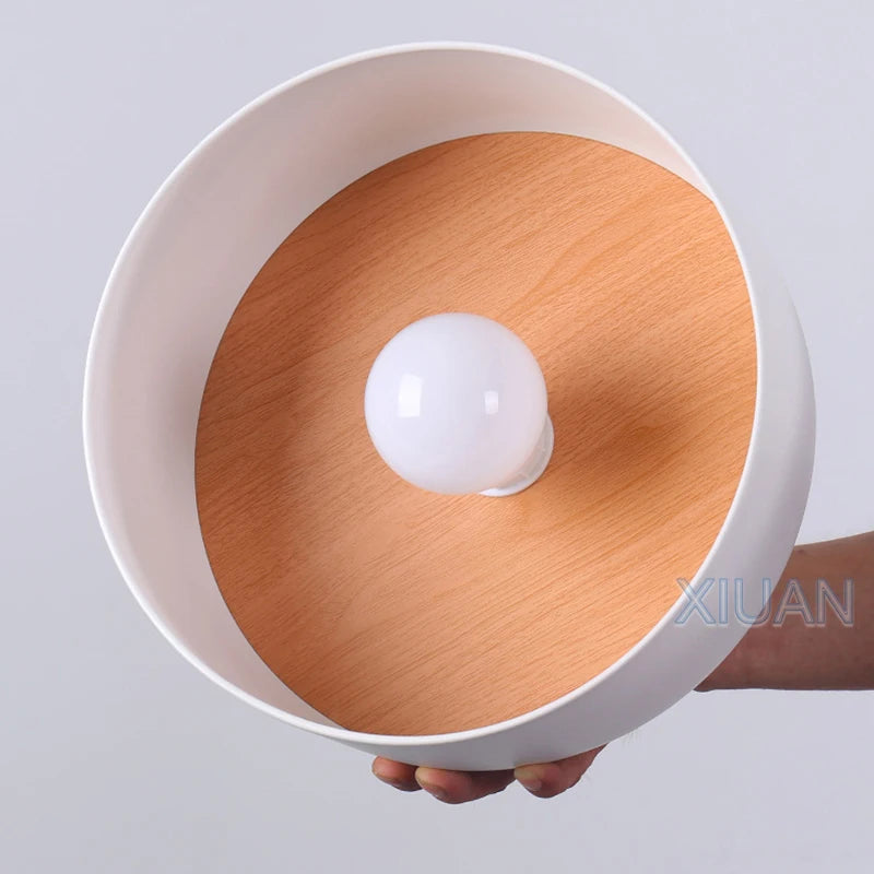 plafonnier led moderne en fer métal pour hôtel et allée - vue 6 sur 8
