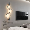 Moderne LED-Wandleuchte im nordischen Design für stilvolle Innendekoration