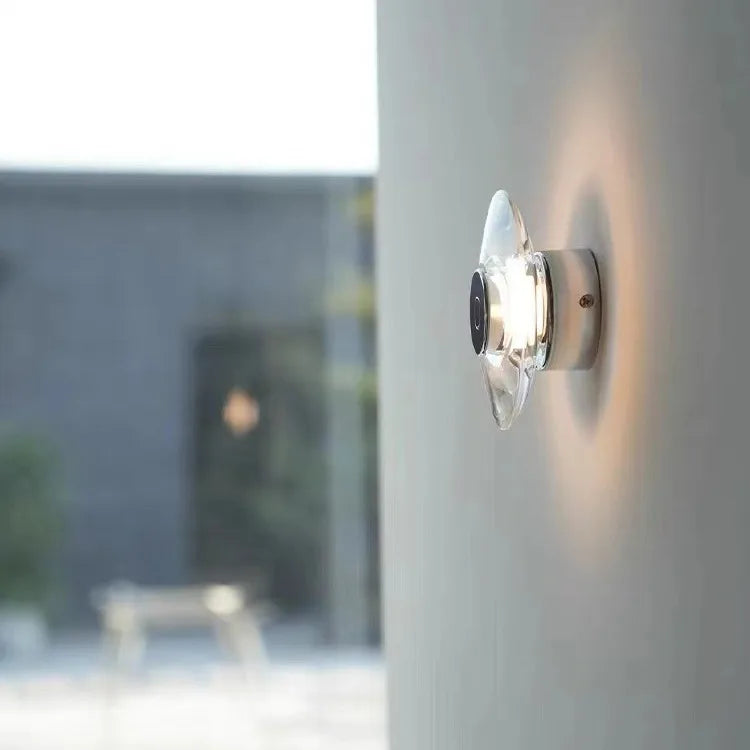 applique murale led en cristal pour décoration intérieure élégante - vue 5 sur 6