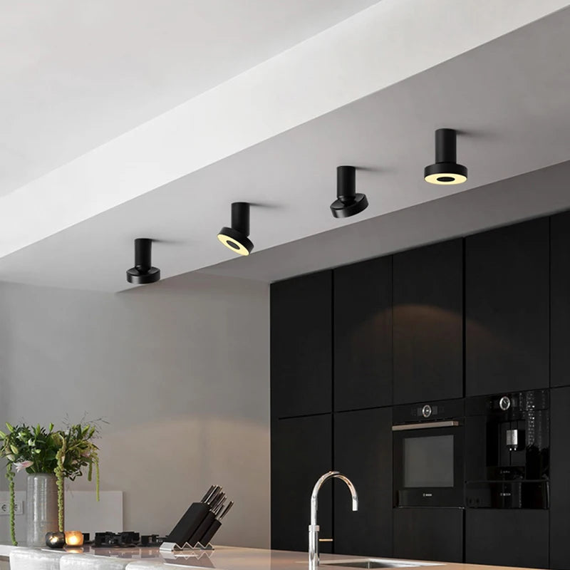 Moderner LED-Deckenstrahler für verschiedene Räume - vue 3 sur 8