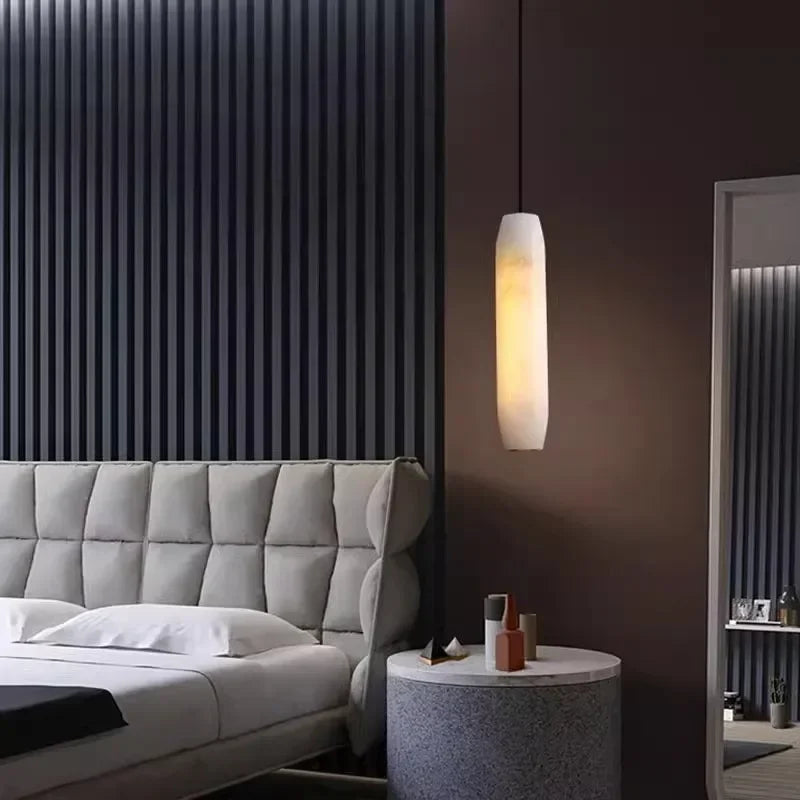 lustre en marbre naturel nordique pour décoration intérieure - vue 3 sur 7