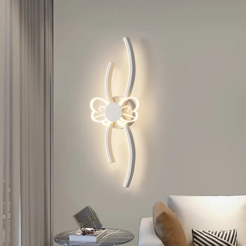 applique murale led spectre complet protection yeux tricolore feuilles créative