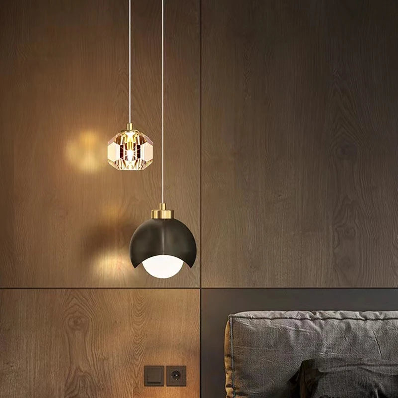 suspension en cristal moderne pour décoration intérieure élégante - vue 2 sur 8