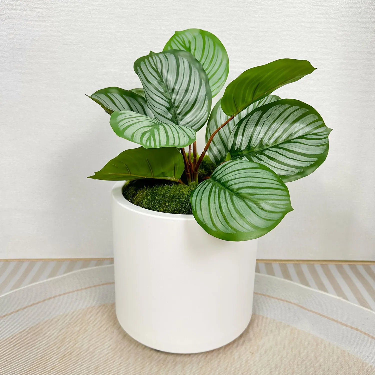 pot de fleurs en plastique pour décoration nordique maison et mariage - vue 6 sur 10