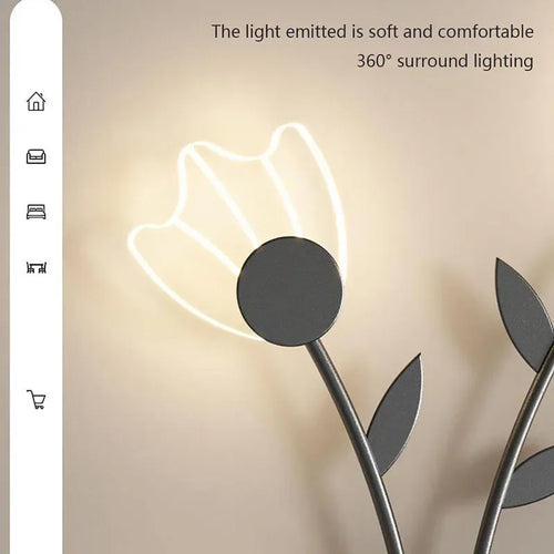 Moderne LED-Wandleuchte für elegante Innendekoration - vue 4 sur 23