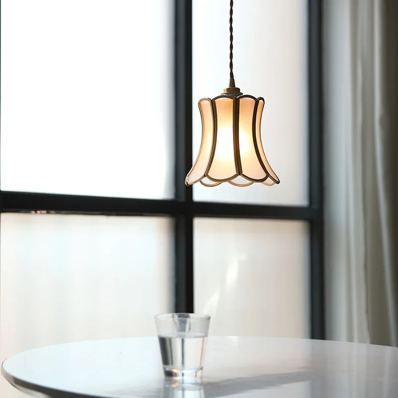 iwhd 2022 	 nordique verre led suspension luminaires cuivre moderne éclairage - vue 10 sur 24