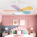 Moderner Deckenventilator LED mit Fernbedienung und Holz – Elegantes Design