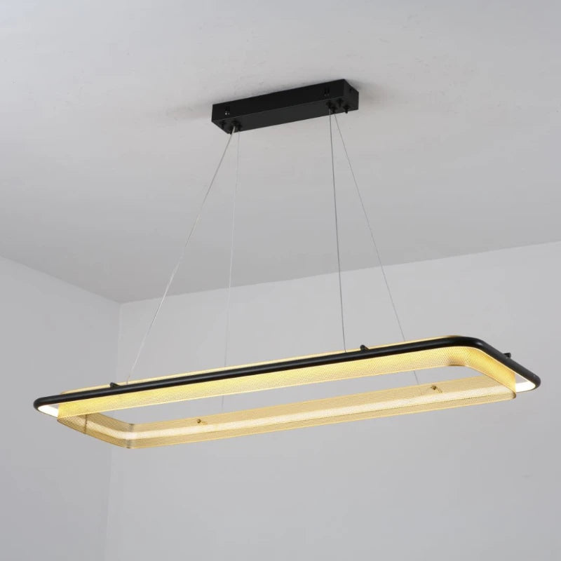 lustre led circulaire de luxe design moderne décoratif - vue 2 sur 14