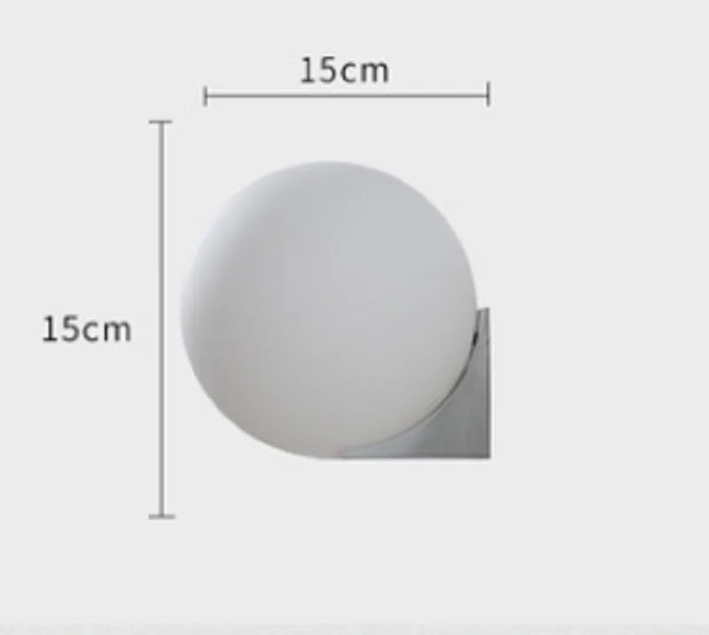 Moderne Wandleuchte aus Glas für industrielle Beleuchtung - vue 11 sur 12