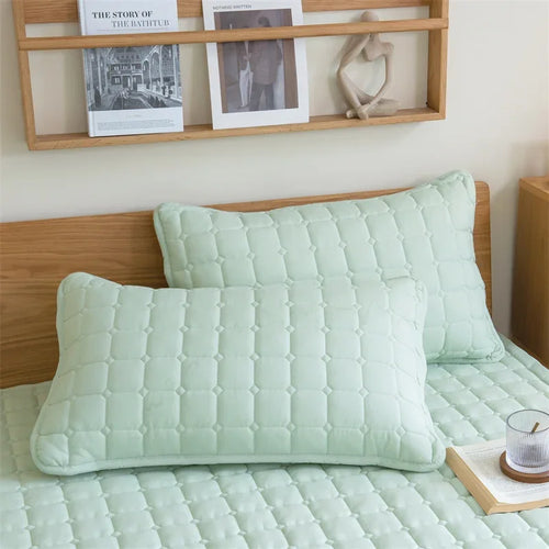 Cooling Mattress Topper for Summer,Foldable Bed Mat Cool Sleeping Mattress,Soft Breathable Roll Up Bed for Single Double Bed - vue 5 sur 13