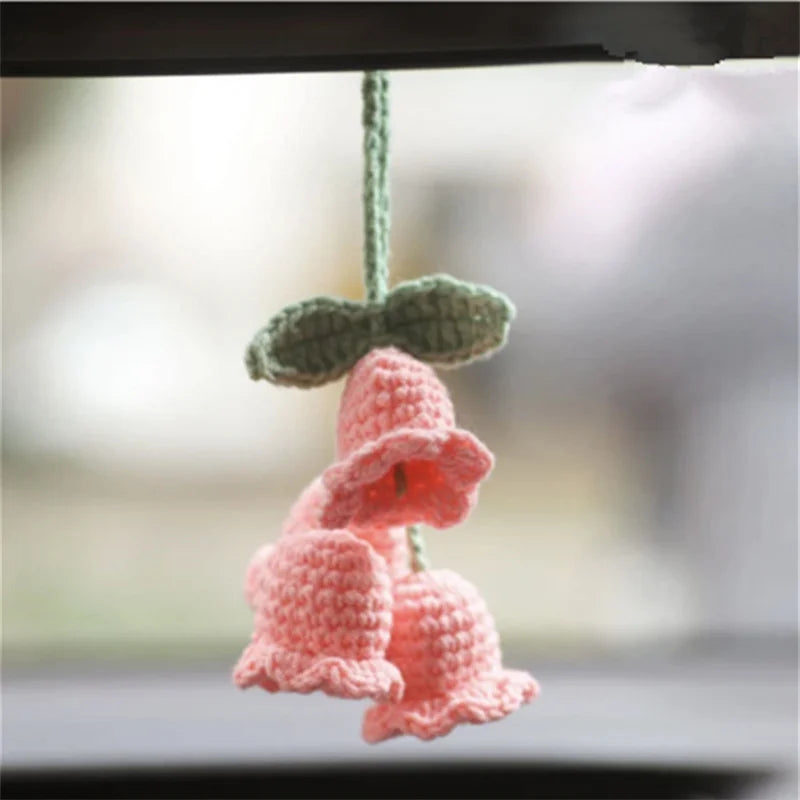 crochet suspendu créatif pour décoration de voiture plante en pot - vue 14 sur 34