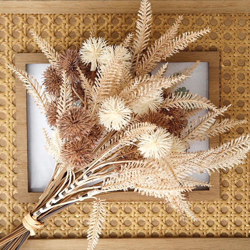 Lot de boules de fleurs artificielles pour décoration et bricolage