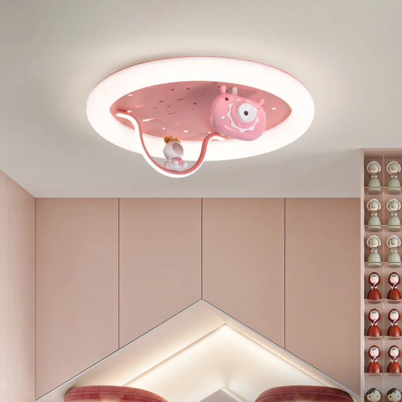 Deckenleuchte Kinder Astronaut Niedliche Dekorative und Warme Lampe - vue 4 sur 8