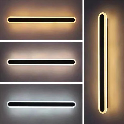 Moderne LED-Wandleuchte im nordischen Design - vue 5 sur 9