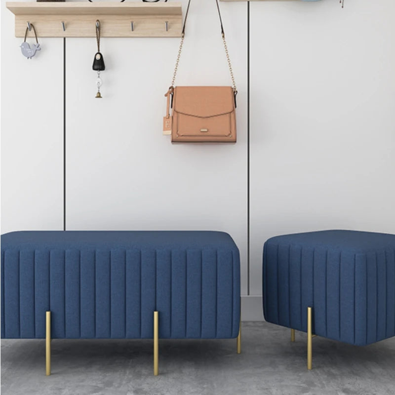 banc en velours nordique créatif multifonction pour le salon et la chambre - vue 7 sur 16