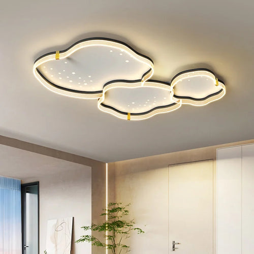 plafonnier led moderne élégant pour décoration intérieure raffinée