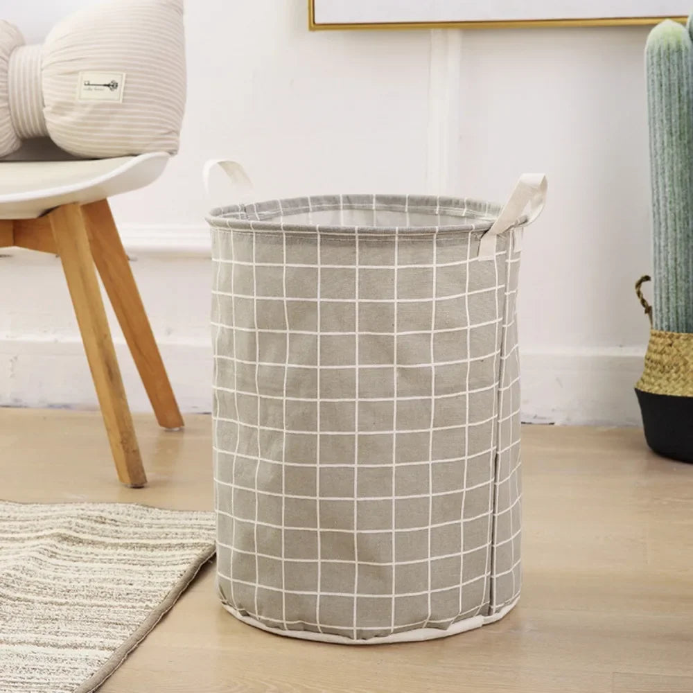 panier à linge portable pour jouets et vêtements étanche - vue 2 sur 8